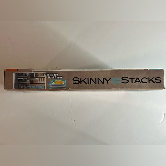 Skinny Stacks Food Storage Trays, Set of 2 - BPA-Free, Space-Saving Design - Picture 3 of 16